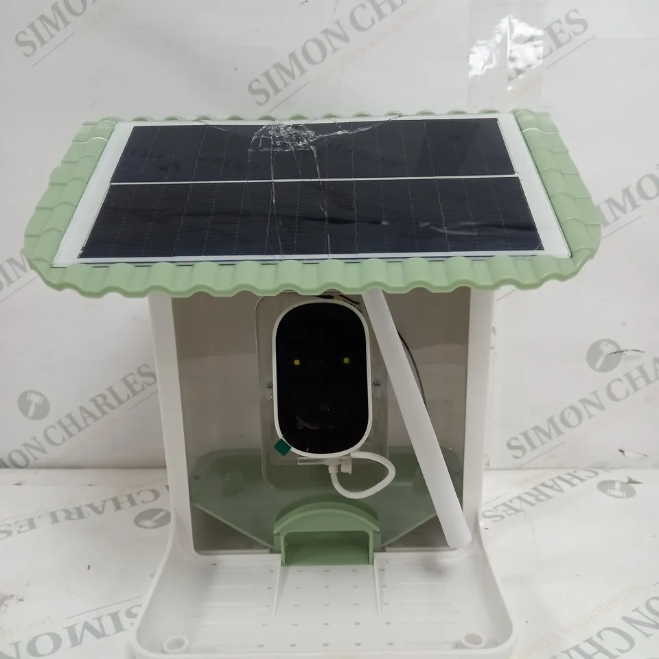 SOLAR SMART AI RECOGNITION BIRD FEEDER WITH VIDEO CAMERA