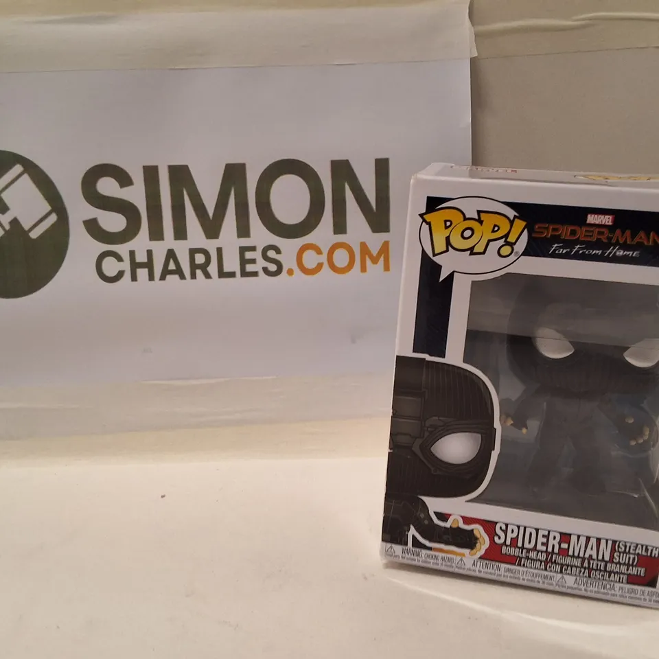 FUNKO POP! SPIDER-MAN (STEALTH SUIT) #469 – BOXED