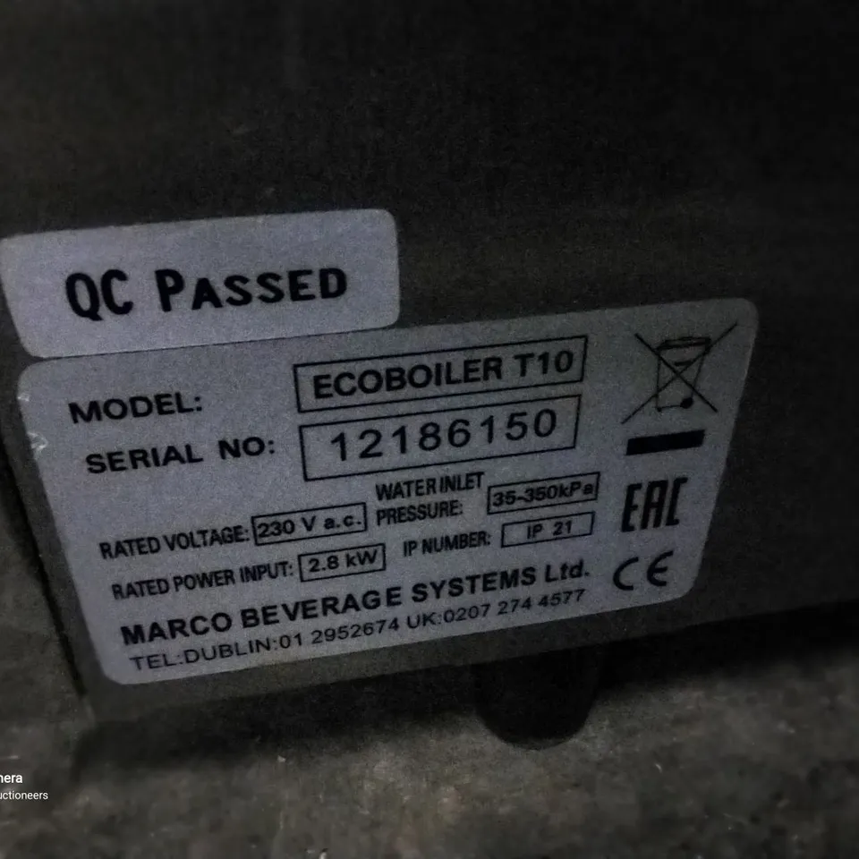 MARCO T10 ECOBOILER