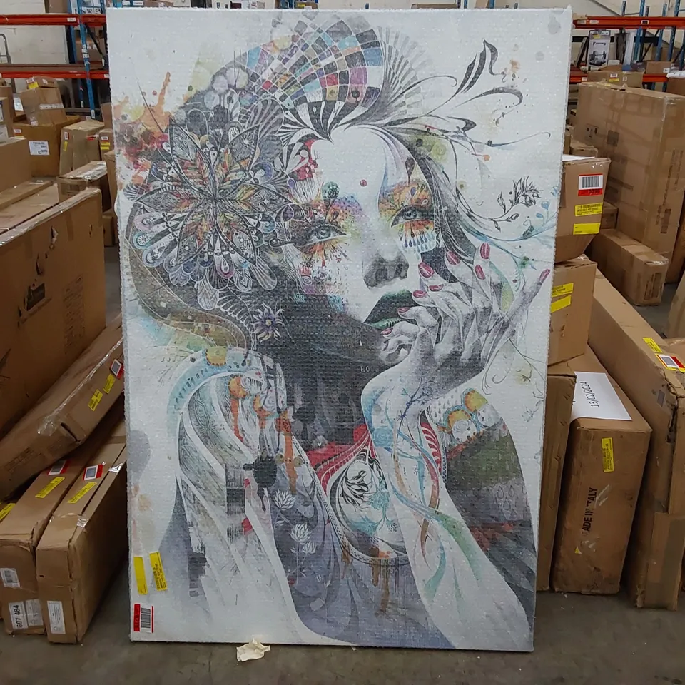 WRAPPED CANVAS PAINTING - CIRCULATION BY MINJAE LEE (1 BOX)