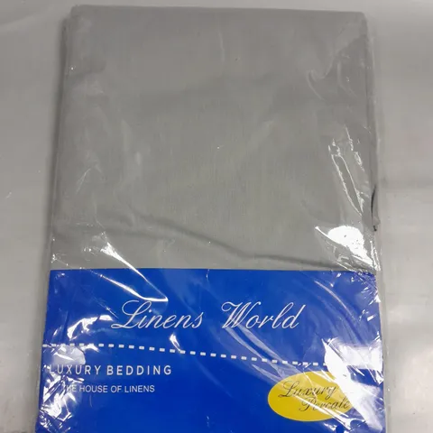 LINENS WORLD BEDDING IN GREY - KING