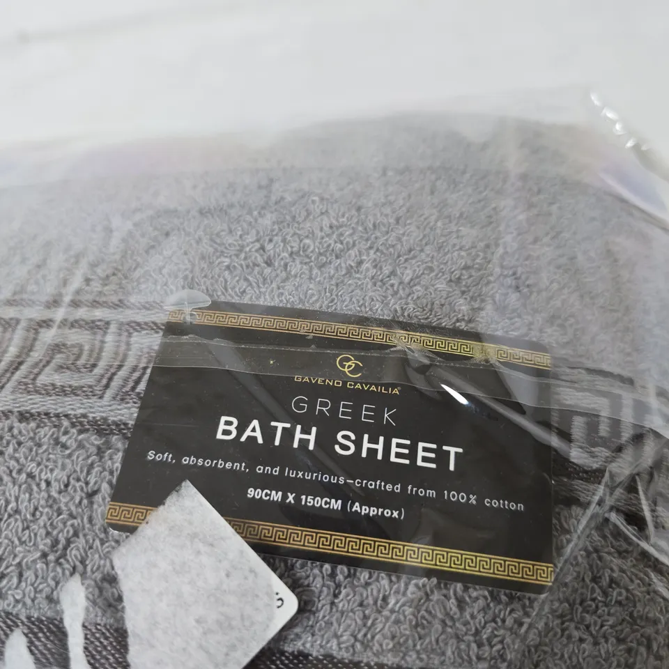 GAVENO CAVALIA GREEK BATH SHEET – 90 X 150 CM, 100% COTTON