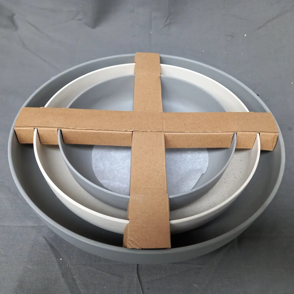 BOXED SALTER BAMBOO FIBRE 3 PIECE BOWL SET