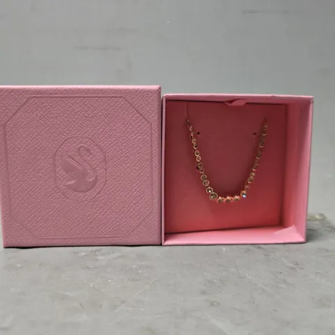 BOXED SWAROVSKI GOLDEN DRAW BANGLE 