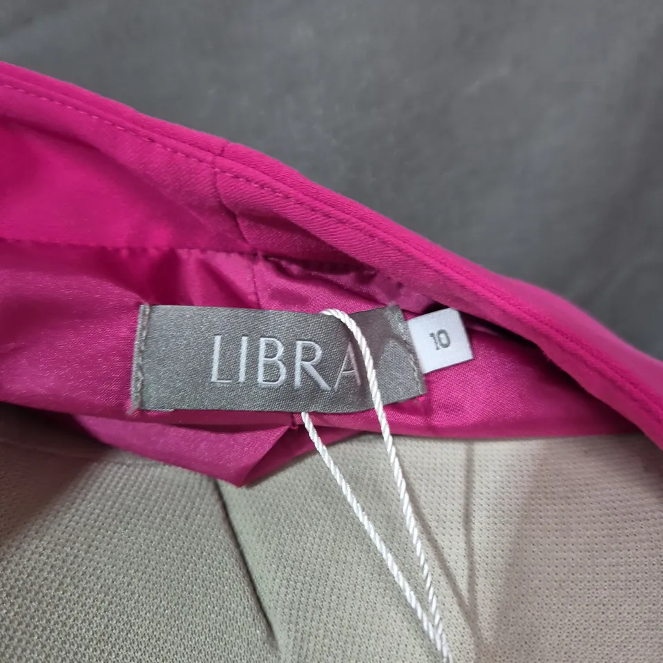 LIBRA WOMEN'S PINK BLAZER, SIZE 10