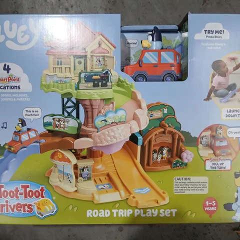 VTECH TOOT-TOOT DRIVERS ROAD TRIP PLAY SET – BLUE'S CLUES (BOXED)