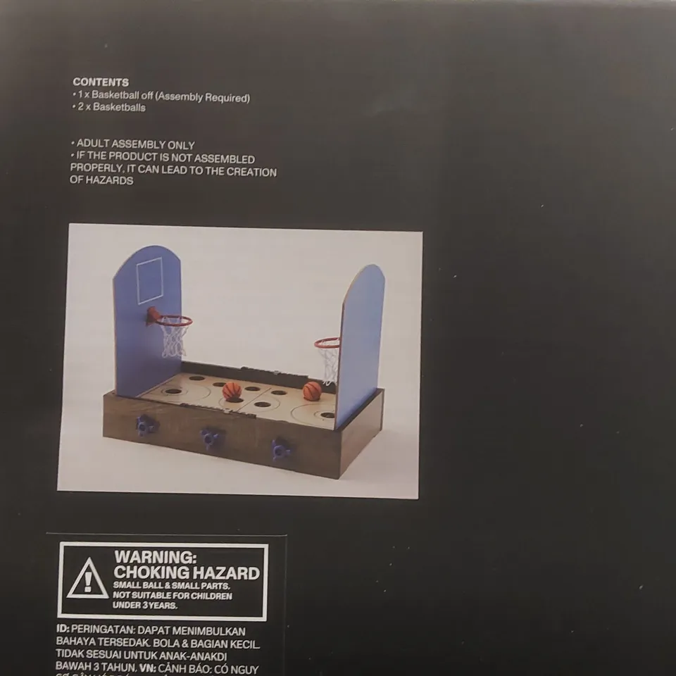 PALLET CONTAINING APPROXIMATELY 80x BRAND NEW TYPO BASKETBALL OFF TABLETOP GAMES