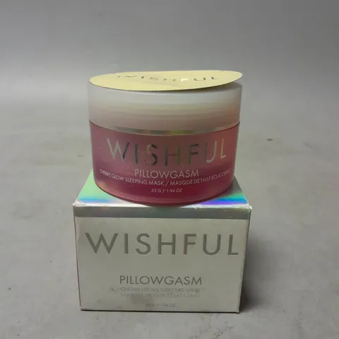 WISHFUL PILLOWGASM CHERRY GLOW SLEEPING MASK 55G