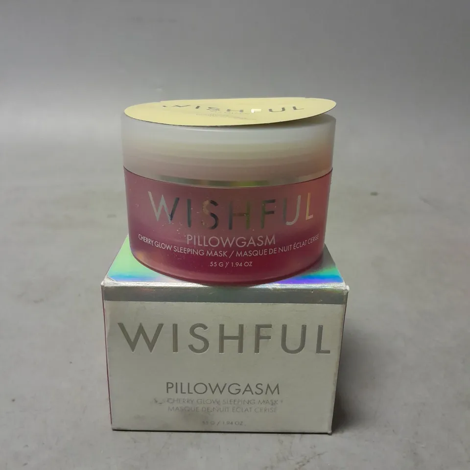 WISHFUL PILLOWGASM CHERRY GLOW SLEEPING MASK 55G