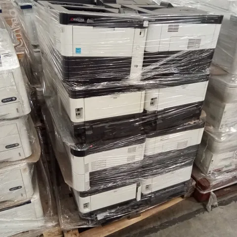 PALLET TO CONTAIN A LARGE ASSORTMENT OF KYOCERA PRINTERS