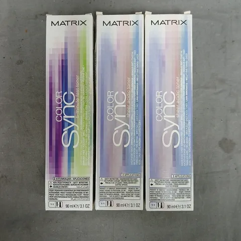 BOX OF APPROXIMATELY 20 ASSORTED MATRIX SO COLOUR SYNC PRODUCTS
