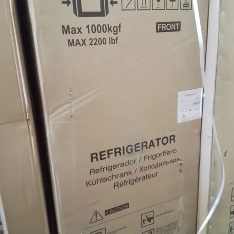 BOXED PUREFLAT SLIM RF632N4AFC1 TOTAL NO FROST AMERICAN FRIDGE FREEZER - BLACK / STAINLESS STEEL - C RATED