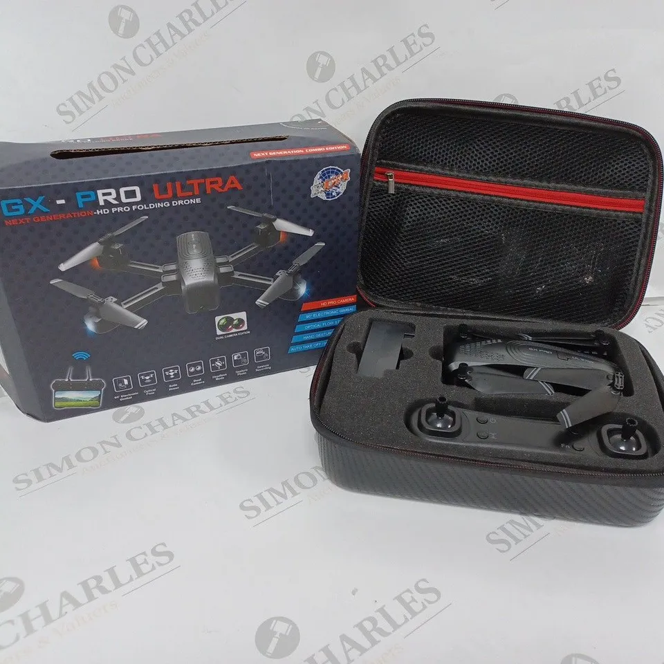 BOXED RDM GX-PRO ULTRA NEXT GENERATION HD PRO FOLDING DRONE 