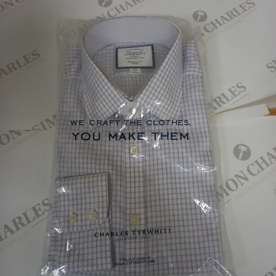 BAGGED CHARLES TYRWHITT EXTRA SLIM FIT 16/36"