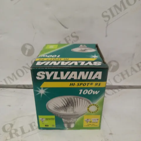 LOT TO CONTAIN 15 X SYLVANIA HI-SPOT 95 100W 240V BULBS