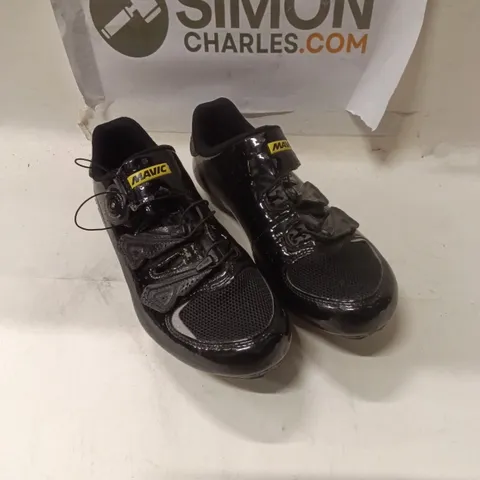 MAVIC CYCLING SHOES – BLACK, CLIPLESS, PERFORMANCE OUTSOLE SIZE UK4