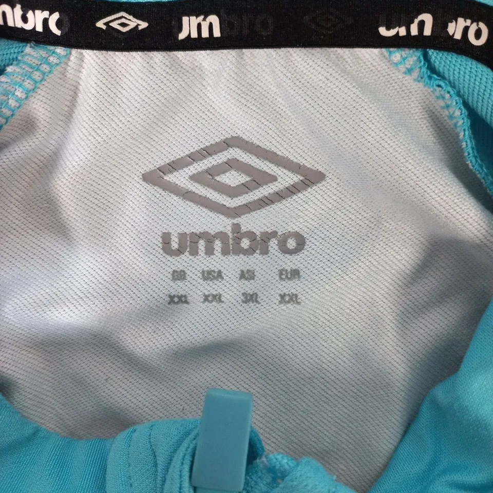 UMBRO CARLISLE UNITED FC TRAINING TOP – TURQUOISE