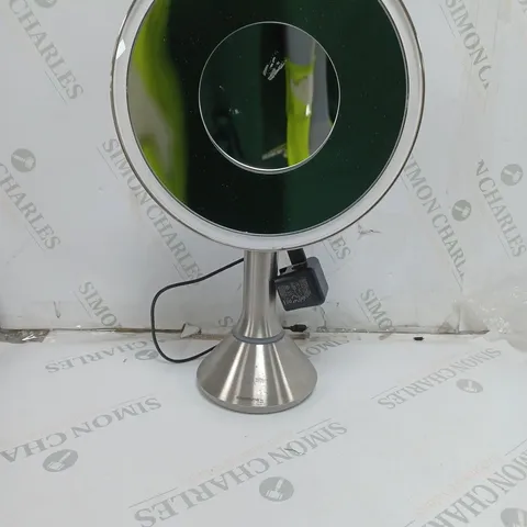SIMPLEHUMAN 20CM SENSOR MIRROR WITH TOUCH-CONTROL BRIGHTNESS 10X MAG
