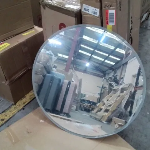 BOXED BREXTYN ILLUMINATED ROUND BATHROOM MIRROR WITH LED LIGHT (1 BOX)