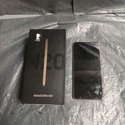 SAMSUNG GALAXY NOTE20 ULTRA 5G SMARTPHONE – MYSTIC BRONZE