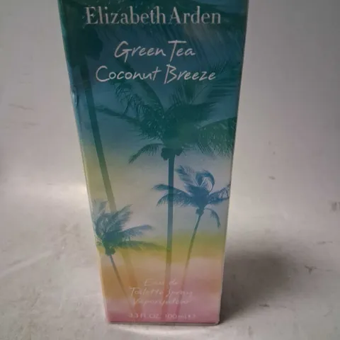 BOXED AND SEALED ELIZABETH ARDEN GREEN TEA COCONUT BREEZE EAU DE TOILETTE 100ML