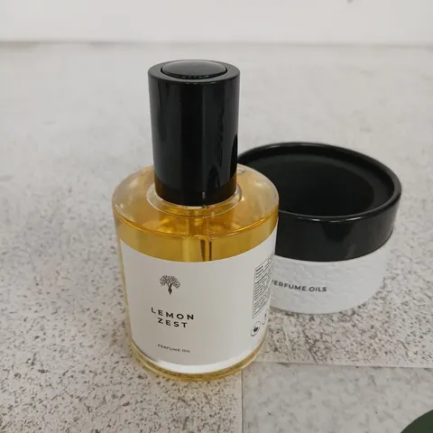BOXED ETERNAL PERFUME LEMON ZEST PERFUME OIL