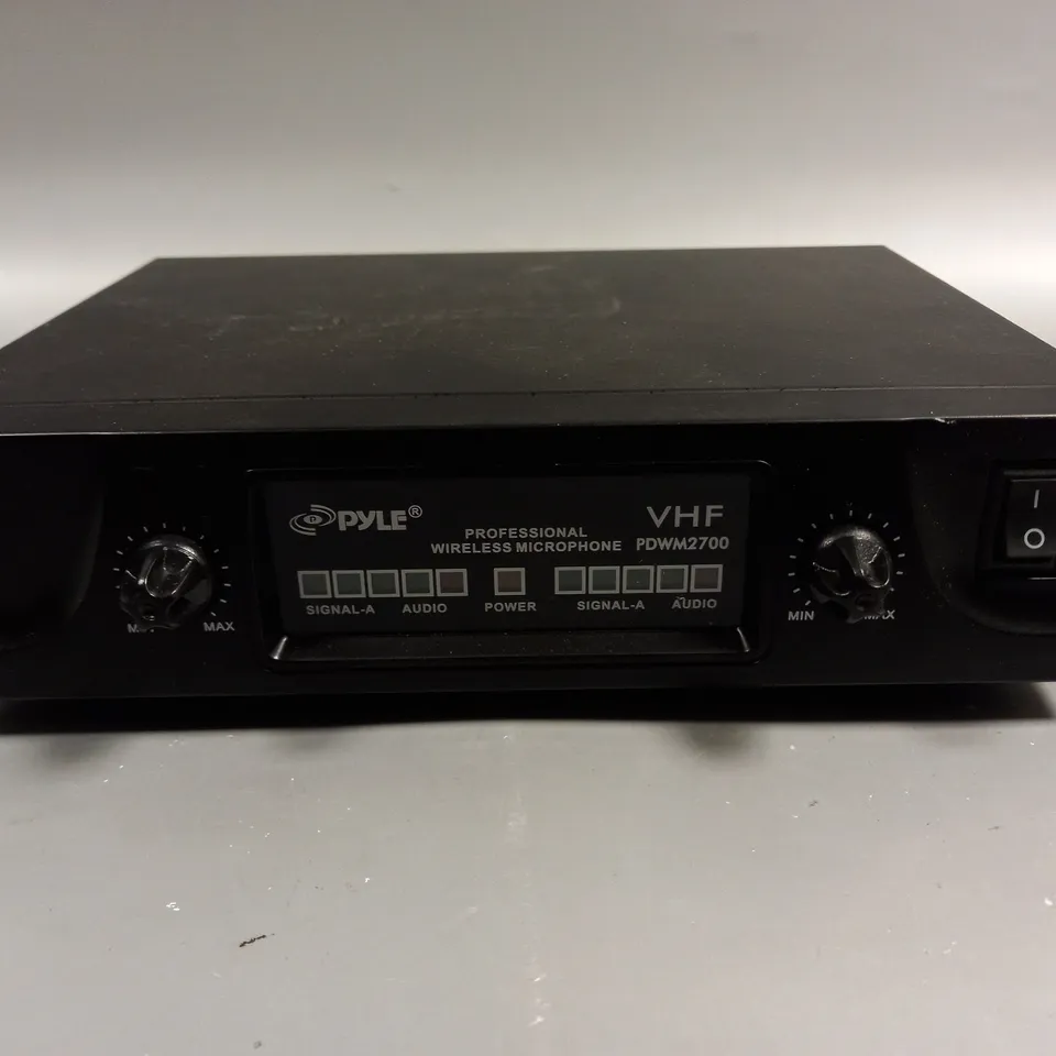 UNBOXED PYLE PROFESSIONAL WIRELESS MICROPHONE VHF PDWM2700