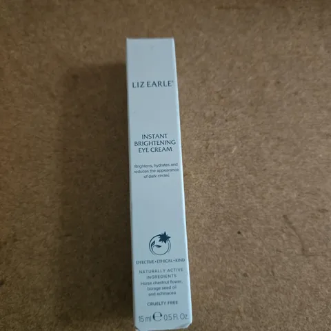 LIZ EARLE INSTANT BRIGHTENING EYE CREAM 15ML