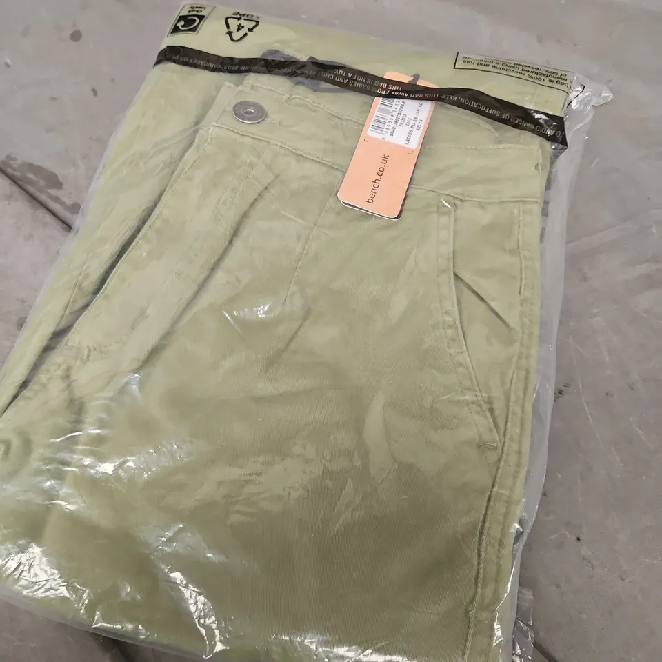 BENCH LADIES TROUSERS – SAGE GREEN – UK 10 