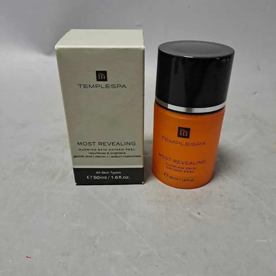 TEMPLESPA MOST REVEALING GLOWING SKIN OXYGEN PEEL 50ML