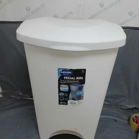 ADDIS 50L PEDAL BIN
