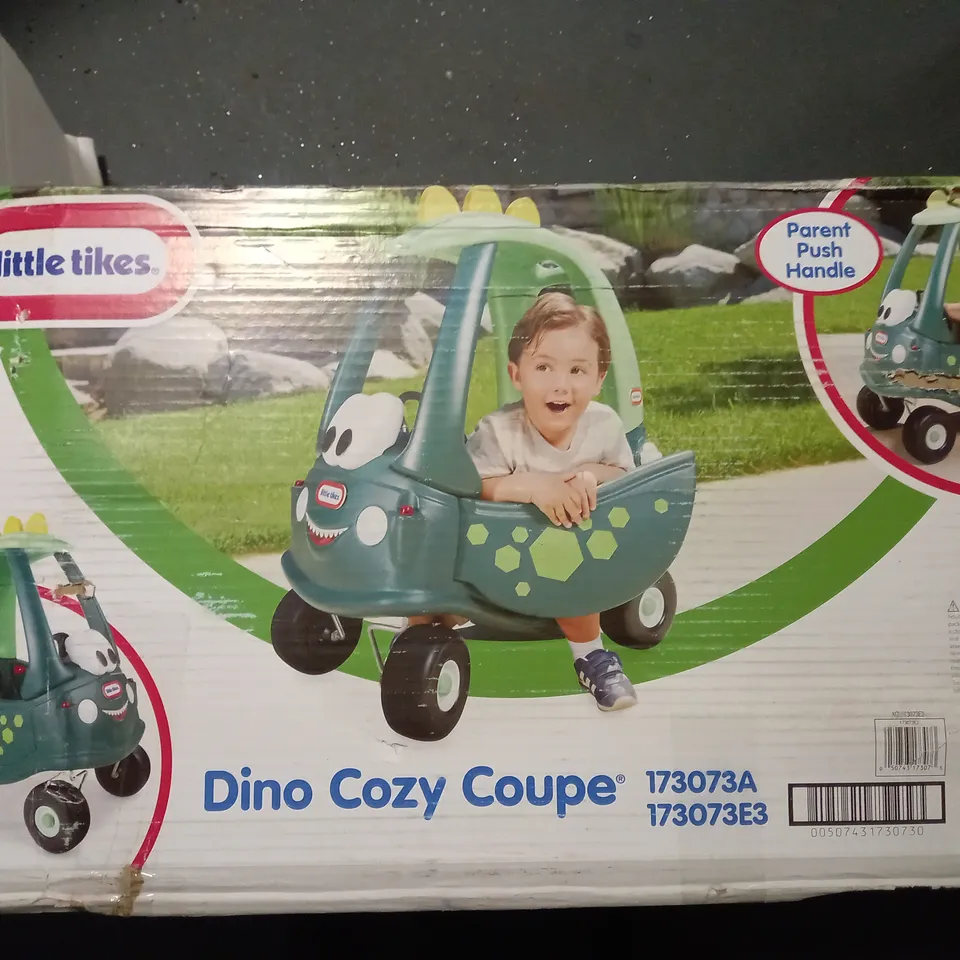 LITTLE TIKES COZY COUPE DINO RRP £69.99