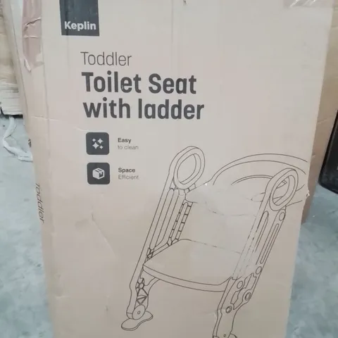 BOXED KEPLIN TODDLER TOILET SEAT & LADDER