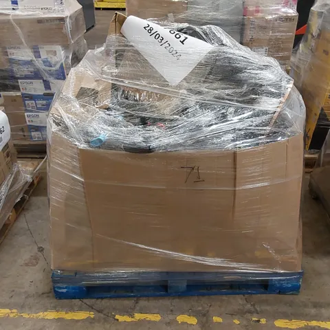 PALLET OF APPROXIMATELY 28 UNPROCESSED RAW RETURN HOUSEHOLD AND ELECTRICAL GOODS TO INCLUDE;