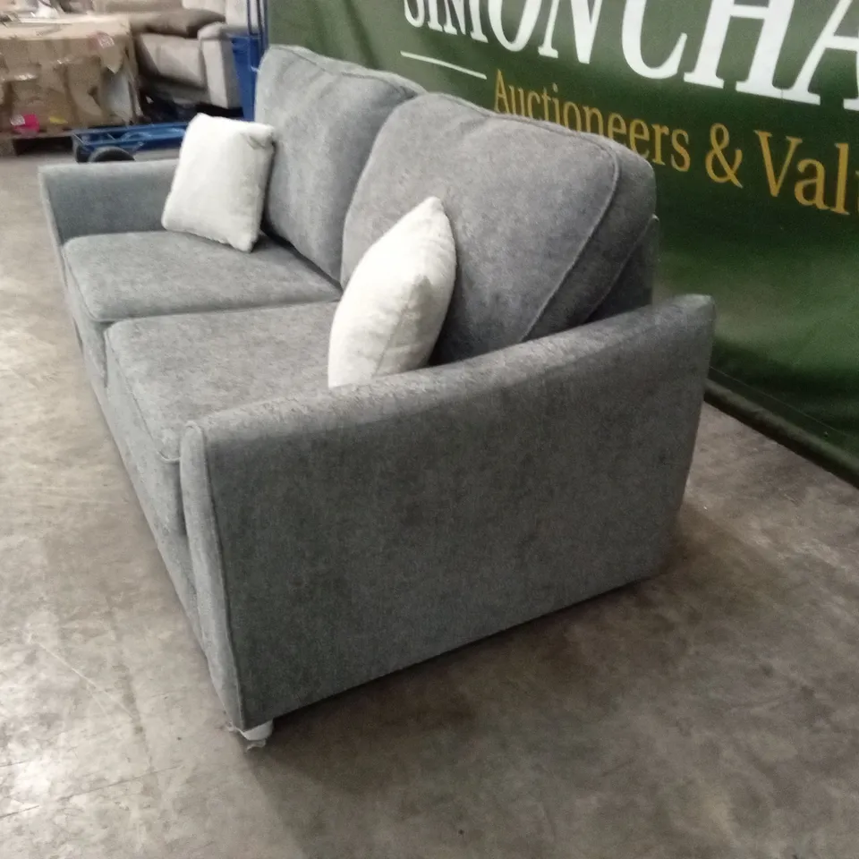 TRINITY FABRIC 2 SEATER SOFA - GREY RRP £949