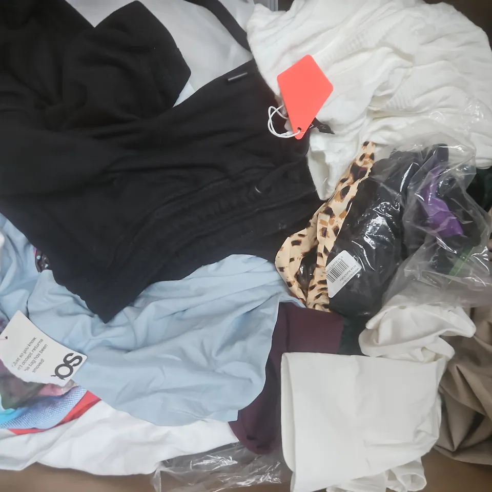 APPROXIMATELY 20 ASSORTED CLOTHING AND FASHION PRODUCTS IN VARIOUS STYLES AND SIZES - COLLECTION ONLY