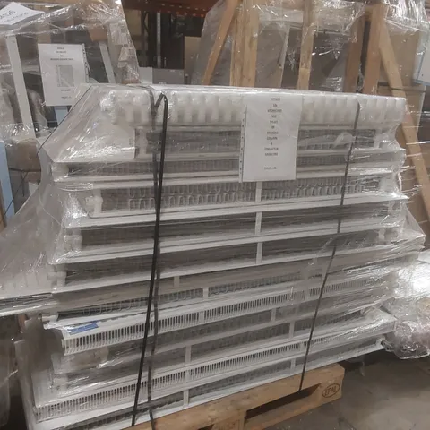 PALLET CONTAINING APPROXIMATELY 13x BRANDED COLUMN & CONVECTOR RADIATORS