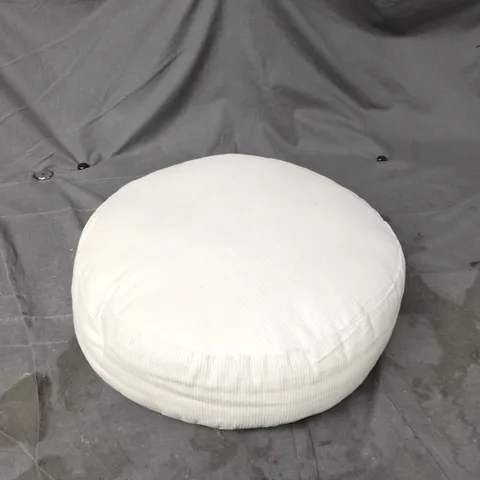 JOHN LEWIS & PARTNERS CUSHION β CREAM CORDUROY, ROUND