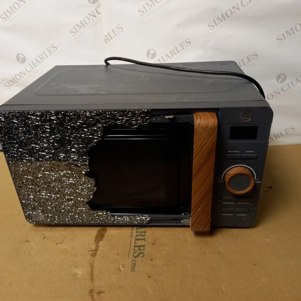 SWAN NORDIC DIGITAL MICROWAVE 800W SLATE GREY