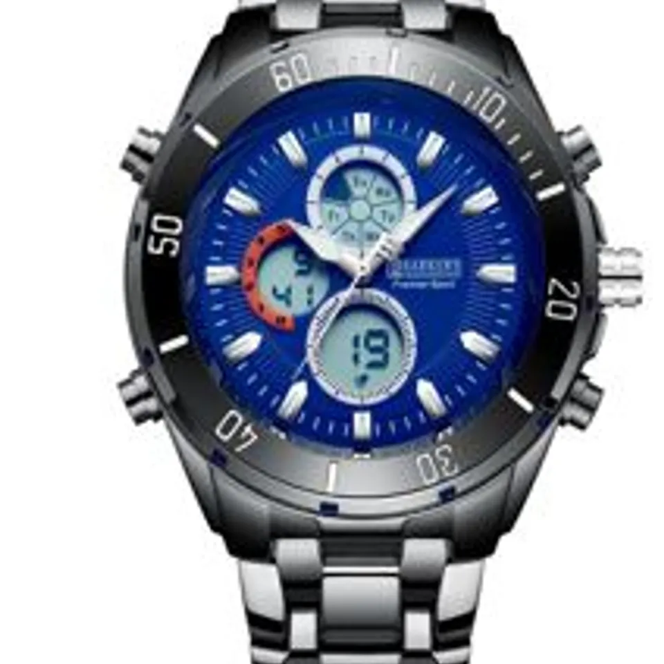 BARKERS OF KENSINGTON PREMIER SPORT BLUE MENS WATCH