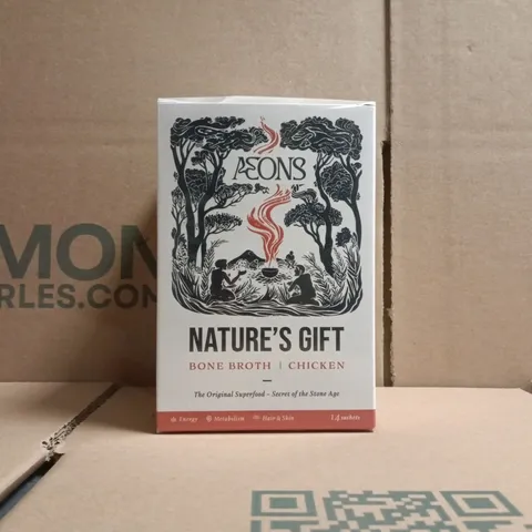 AEONS NATURES GIFT CHICKEN BONE BROTH SUPERFOOD (14 SACHETS)