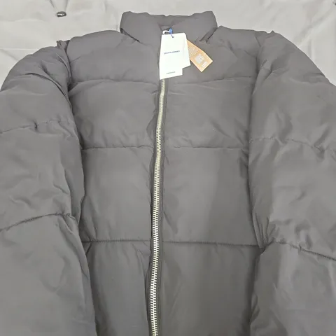 JACK & JONES PUFFER JACKET – BLACK SIZE XL