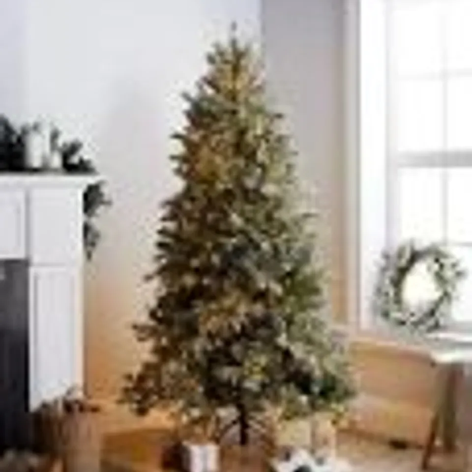 JM BY JULIEN MACDONALD SPARKLING FRAISER CHRISTMAS TREE 7FT - COLLECTION ONLY
