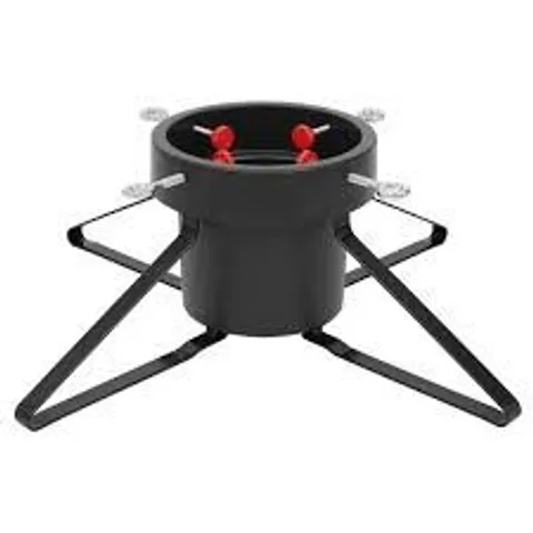 BOXED NEO BLACK CHRISTMAS TREE STAND (1 BOX)