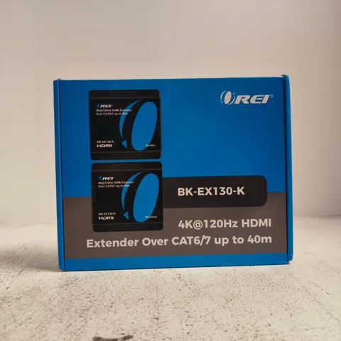 BOXED REI BK-EX130-K HDMI EXTENDER KIT – 4K@120HZ OVER CAT6/7