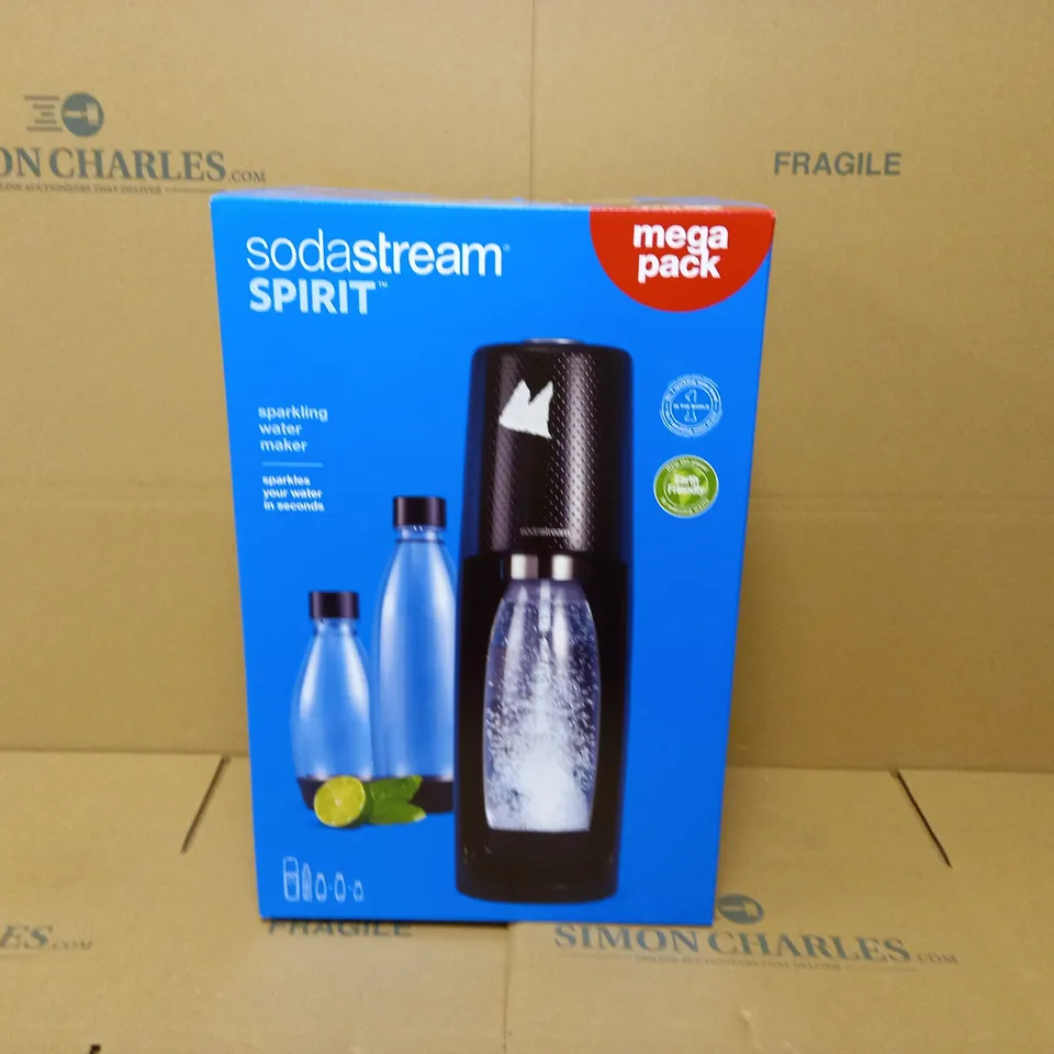 SODASTREAM SPIRIT SPARKLING WATER MAKER RRP £109.99