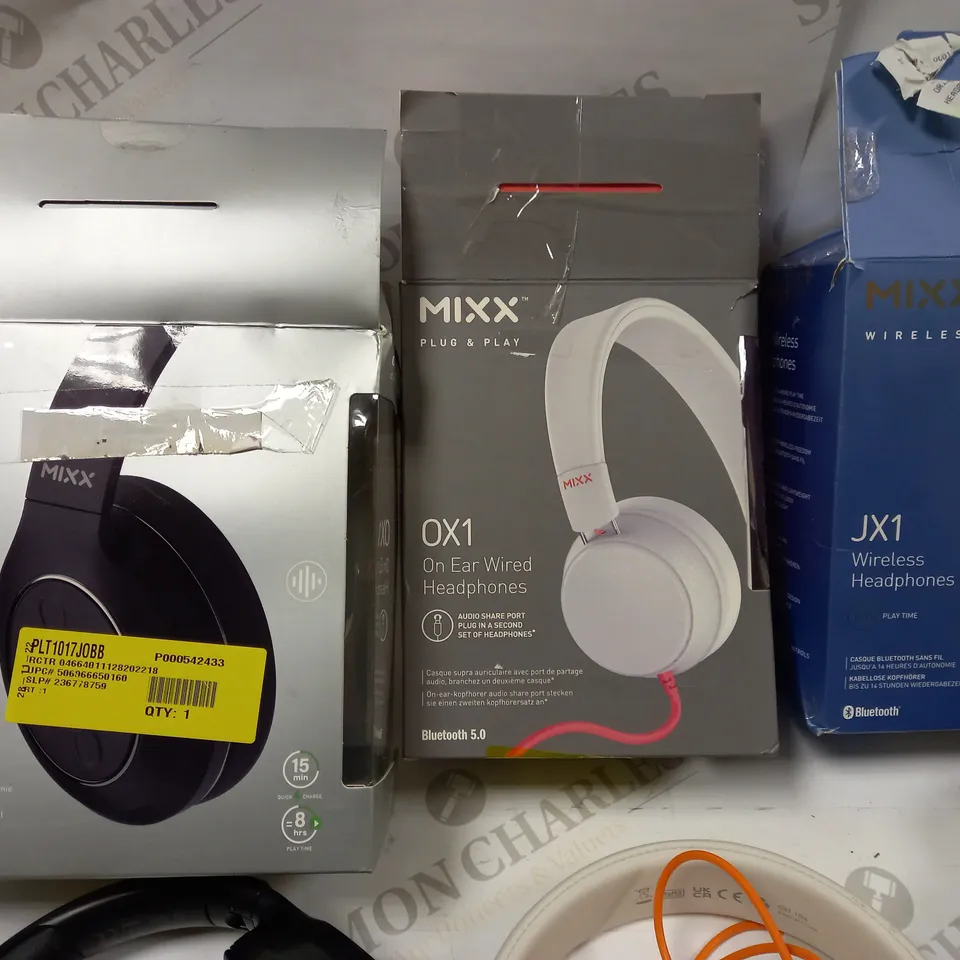 MIXX HEADPHONE BUNDLE x3