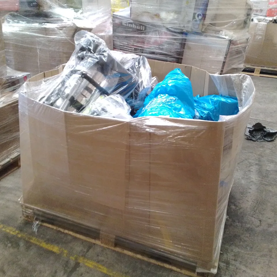 PALLET OF APPROXIMATELY 15 UNPROCESSED RAW RETURN HOUSEHOLD AND ELECTRICAL GOODS TO INCLUDE;