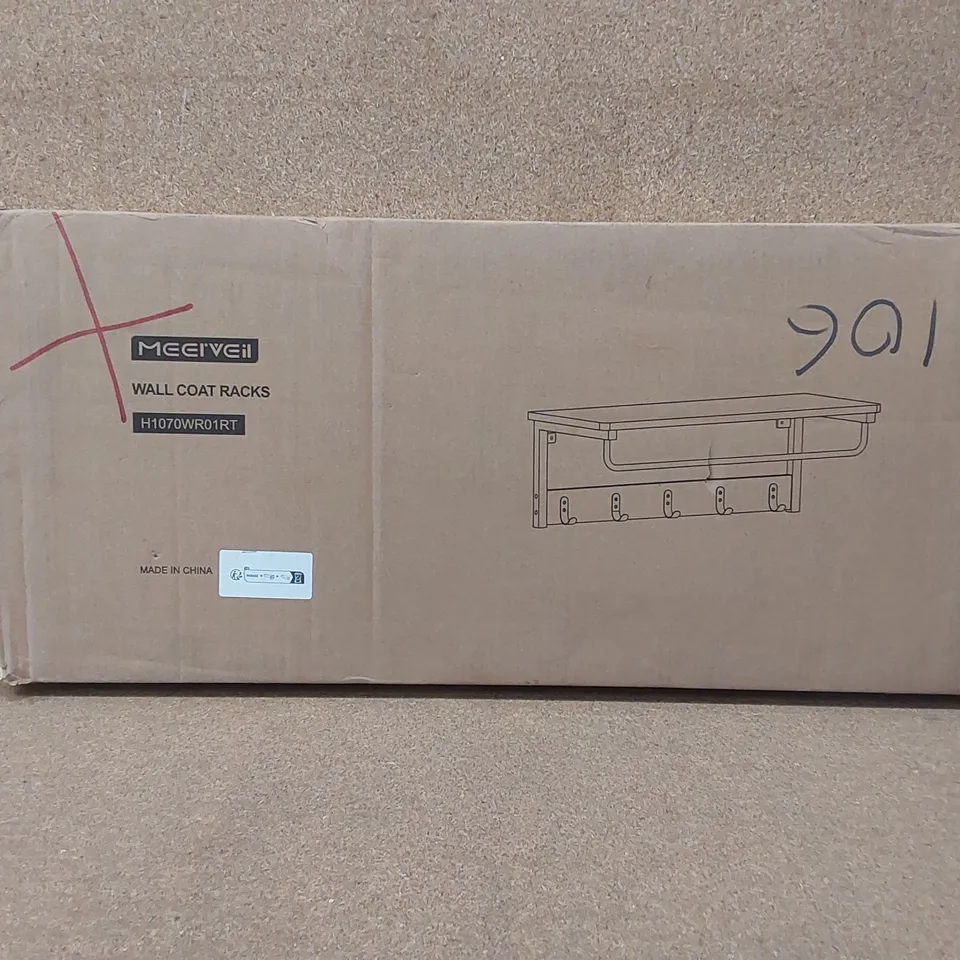 BOXED MEEIVEIL WALL COAT RACK