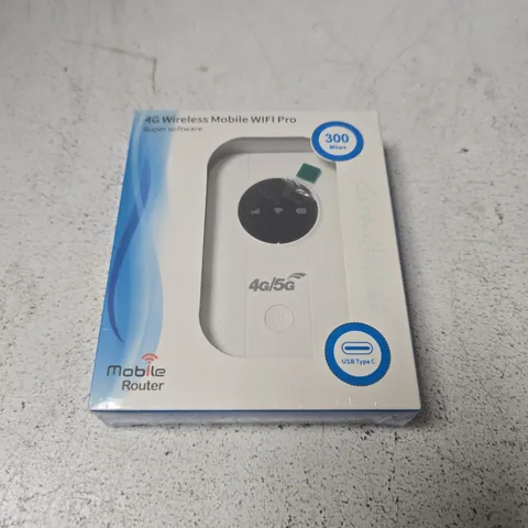 BOXED 4G WIRELESS MOBILE WIFI PRO ROUTER 